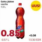 Allahindlus - Gutta jäätee vaarika 1,5 L