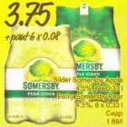 Allahindlus - Siider Somersby Apple 4,5%, 6 x 0,33 l; Perry Somersby Pear 4,5%, 6 x 0,33 l