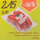 Isukas grillvorst sibulaga, 800 g
