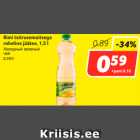 Allahindlus - Rimi tsitrusemaitsega
roheline jäätee, 1,5 l