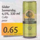 Allahindlus - Siider Somersby, 
