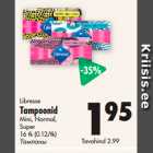 Libresse
Tampoonid