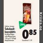 Salme Jumps
Šokolaadikoorejäätis
