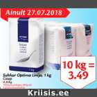 Allahindlus - Suhkur Optima Linija, 1 kg