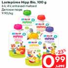 Lastepüree Hipp Bio, 100 g

