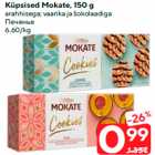 Küpsised Mokate, 150 g

