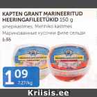 KAPTEN GRANT MARINEERITUD HEERINGAFILEETÜKID 150 g