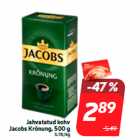 Jahvatatud kohv
Jacobs Krönung, 500 g