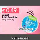 Allahindlus - Jogurt
RIMI GoodLife