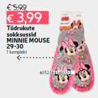 Магазин:Hüper Rimi,Скидка:Носки-тапочки для девочек
MINI MOUSE
29-30