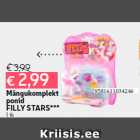 Allahindlus - Mängukomplekt
ponid
FILLY STARS***
1 tk