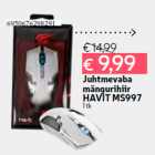 Беспроводная
игровая мышь
HAVIT MS997
1 шт.