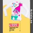Рубашка для девочек
TROLLS **
104-140
1 шт.