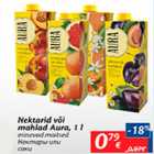 Nektarid või mahlad Aura, 1 l