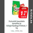 Allahindlus - Kuivsööt kassidele kanaliha ja köögiviljadega Kitekat, 1 kg**
