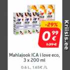 Mahlajook ICA i love eco, 3 x 200 ml 