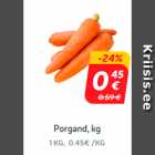 Allahindlus - Porgand, kg