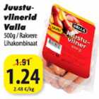 Juustu viinerid Valla 500g