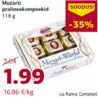 Mozarti
pralineekompvekid
118 g