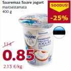 Allahindlus - Saaremaa Saare jogurt