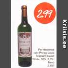 Prantsusmaa vein Prince Louis Medium Sweet White