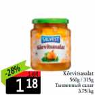 Allahindlus - Kõrvitsasalat
