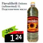 Päevalilleõli Dolores

