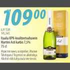 Allahindlus - Itaalia KPN-kvaliteetvahuvein Martini Asti karbis