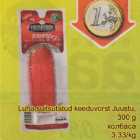Luha suitsutatud keeduvorst Juustu, 300 g