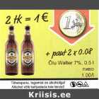 Õlu Walter 7%, 0,5 l