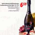 Itaalia kaitstud päritolunimetusega
kvaliteetvahuvein Asti Canti, 7%, 75 cl