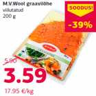 M.V.Wool graavilõhe
viilutatud
200 g