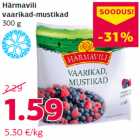 Härmavili
vaarikad-mustikad
300 g