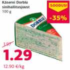 Käserei Dorblu
sinihallitusjuust
100 g