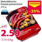 Maks&Moorits
Peened pannivorstid
450 g