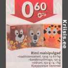Магазин:Hüper Rimi, Rimi,Скидка:Кукурузные палочки
