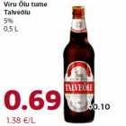 Пиво темное