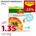 Härmavili hakklihapitsa
340 g
