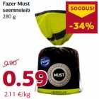 Fazer Must
seemneleib
280 g