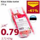Allahindlus - Kikas Väike kotlet
290 g
