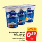 Allahindlus - Koorejogurt Muah!
Alma, 380 g*