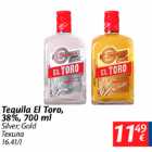 Teguila El Toro, 38%, 700 ml