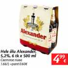 Allahindlus - Hele õlu Alexander