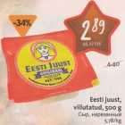 Eesti juust viilutatud