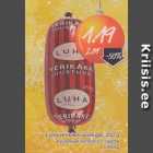 Магазин:Säästumarket,Скидка:Кровяная колбаса с сыром