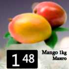 Allahindlus - Mango 1 kg