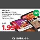 Allahindlus - TALLEGG KANAFILEE 300g Metsamarja, Rosépipra