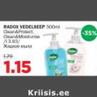 RADOX VEDELSEEP 300ml Clean&Protect,Clean&Moisturise