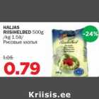 Allahindlus - HALJAS RIISIHELBED 500g