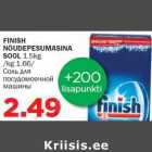 FINISH NÕUDEPESUMASINA SOOL 1,5kg